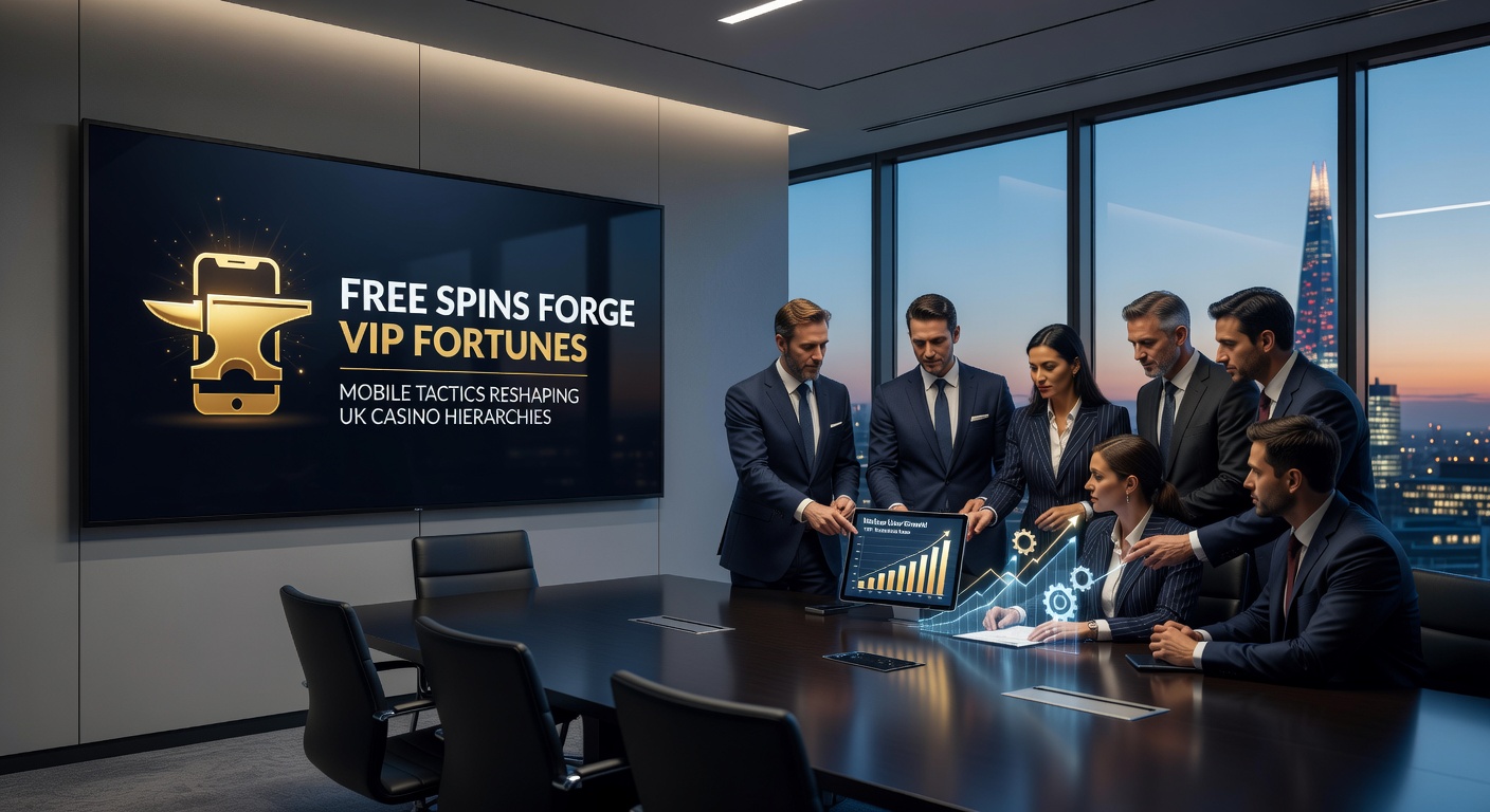 Graph showing upward trajectory of VIP tier advancements via mobile free spins usage in UK casinos, with colorful bars representing different operator platforms over 2026 quarters