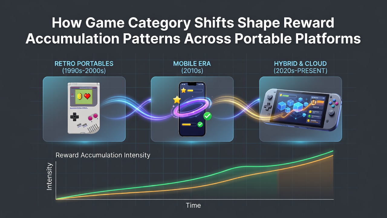 Mobile gaming interface showing category shifts between slots and table games with reward indicators