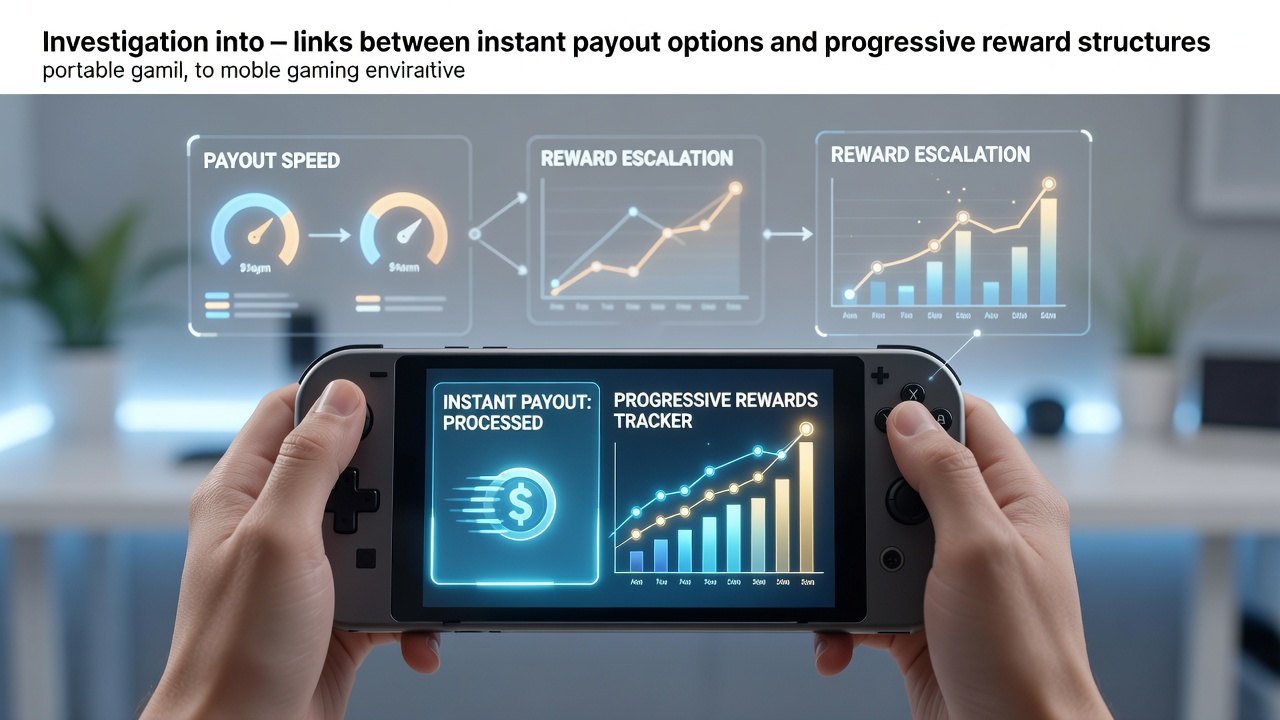 Mobile gaming interface showing instant payout confirmation alongside a progressive reward meter on a portable device