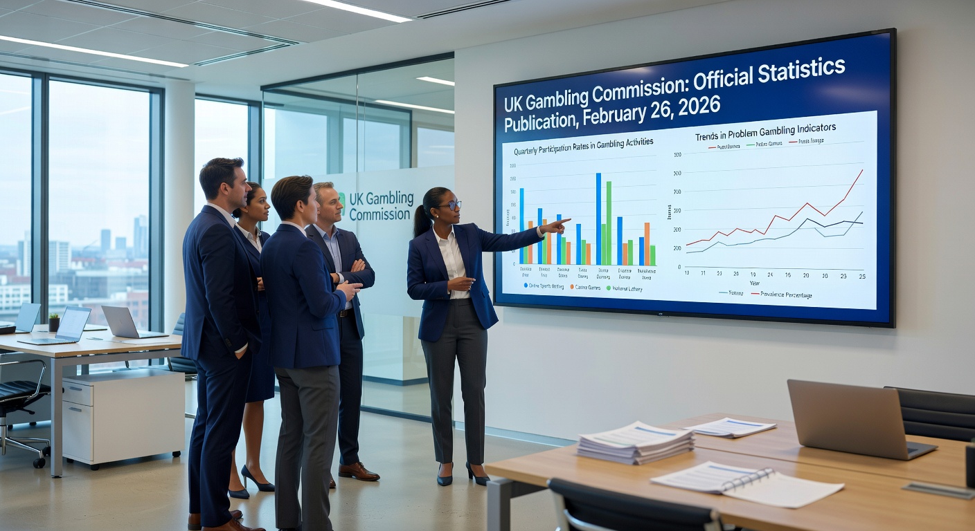 Infographic detailing participation rates from the Gambling Survey for Great Britain Wave 3 2025, with a 48% overall figure and breakdowns by gambling type