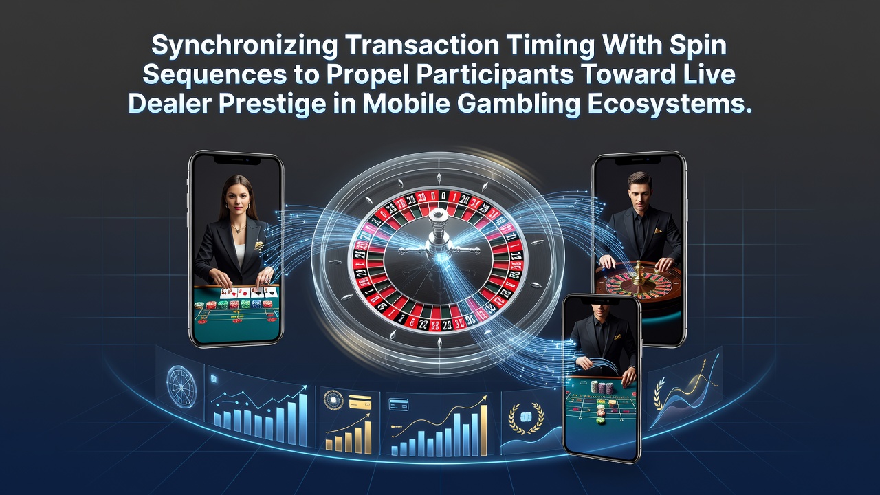 Mobile gambling app screen displaying synchronized transaction timing with ongoing spin sequences on a smartphone interface
