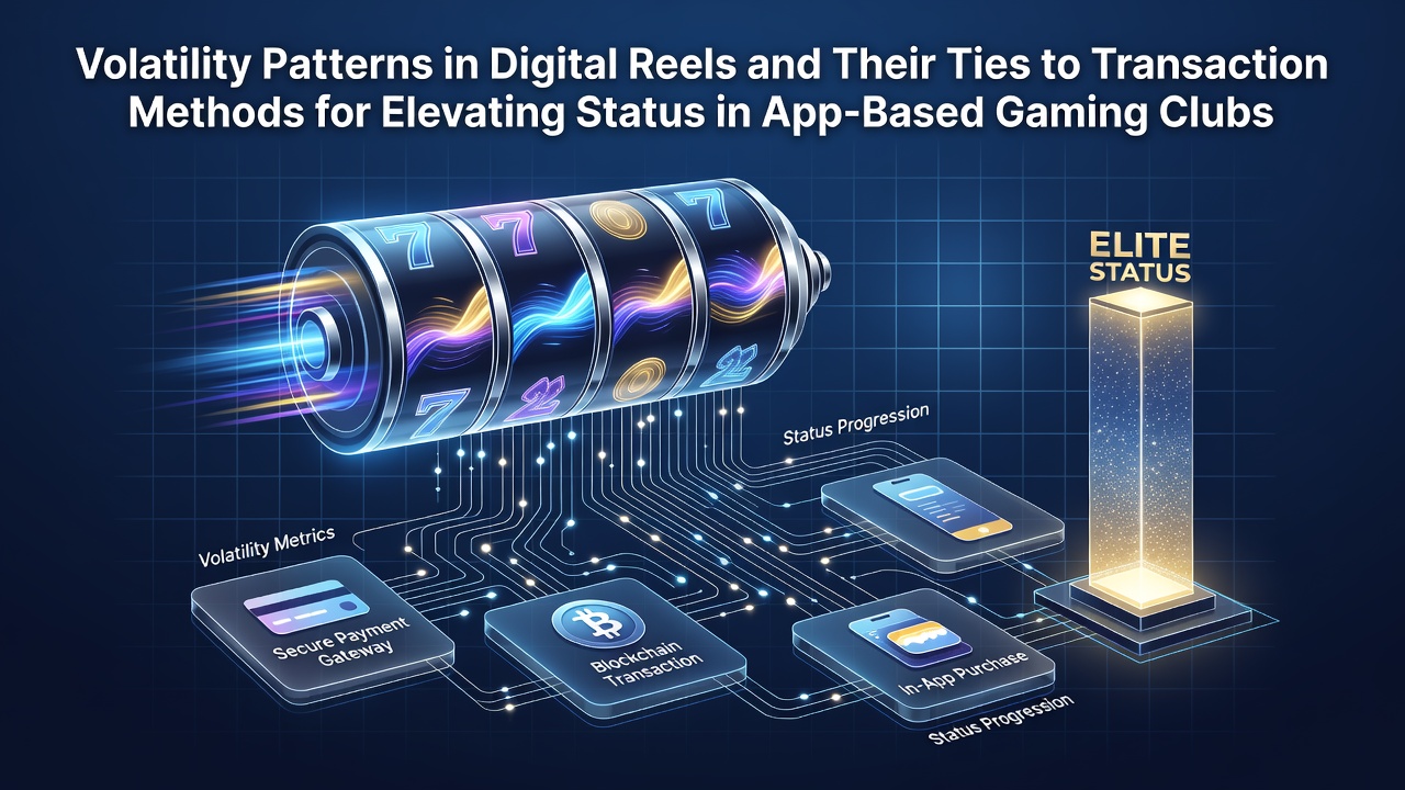 Visual representation of digital slot reel volatility patterns and mobile transaction flows in app-based gaming environments
